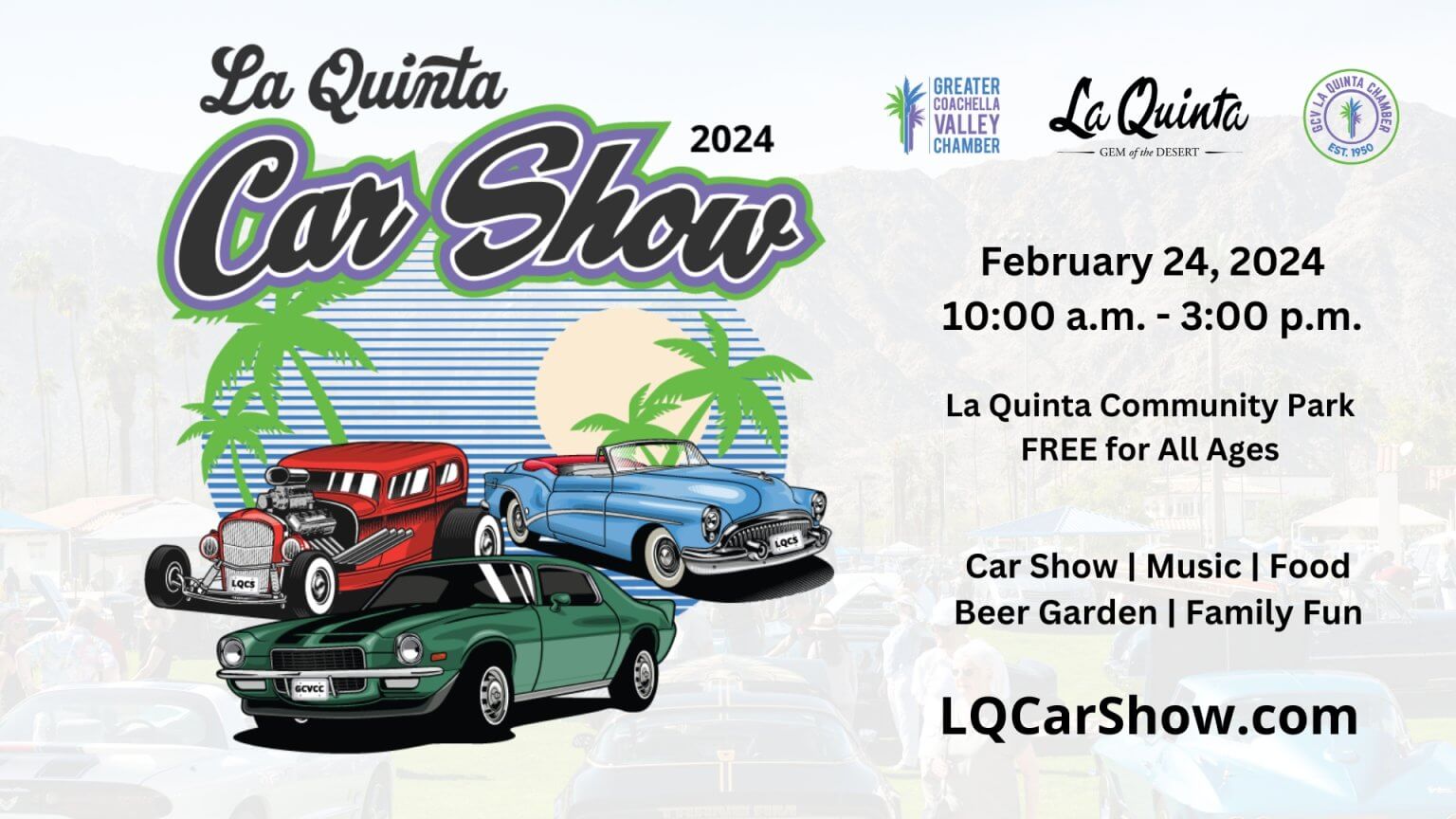 2024 La Quinta Car Show City of La Quinta