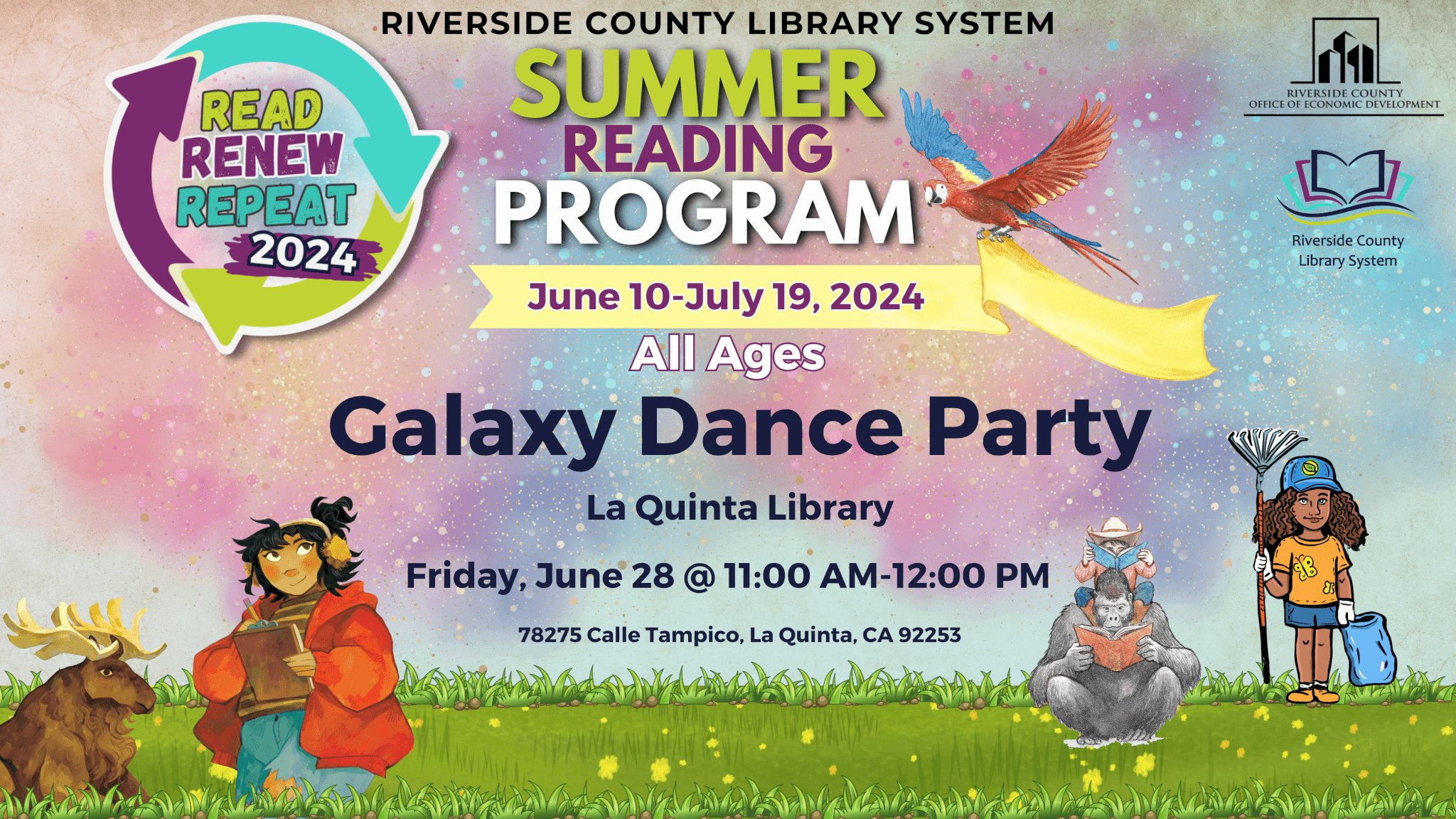 Friday Family Fun Day: Galaxy Dance Party!!