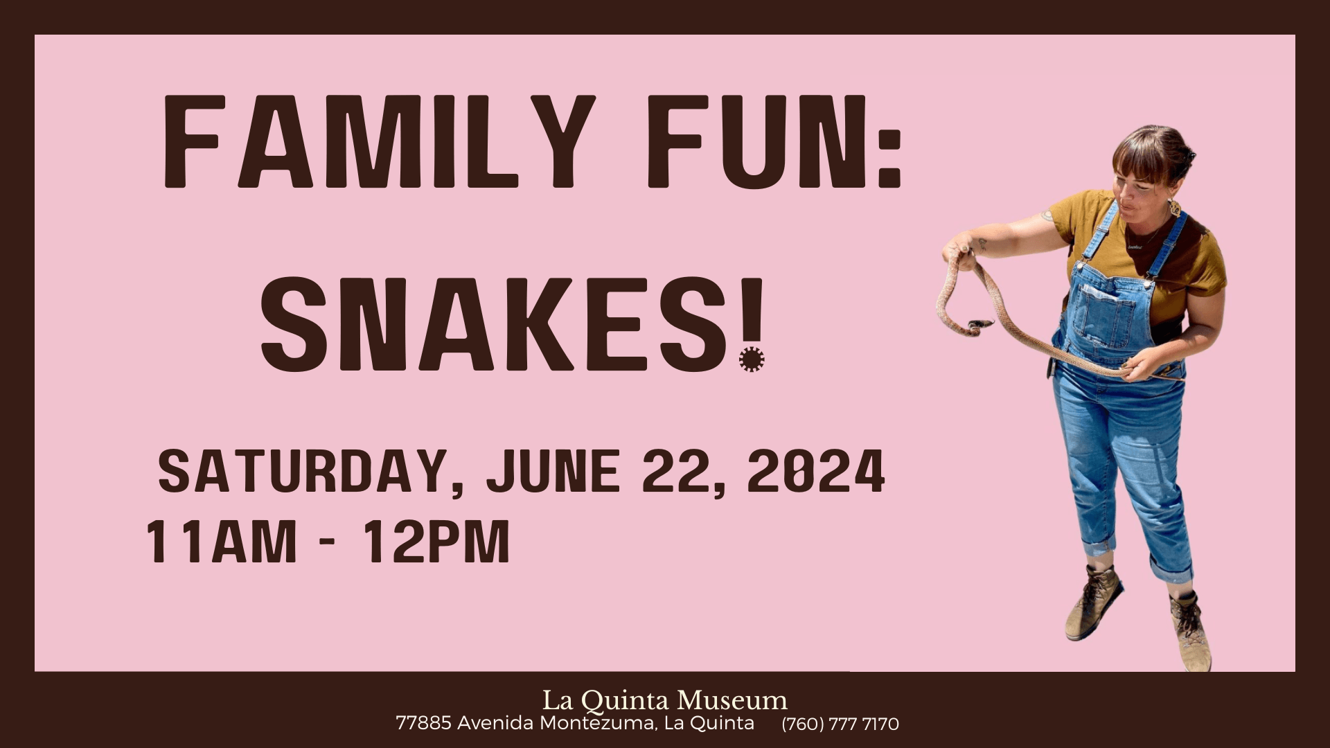 Summer Family Fun: Snakes!