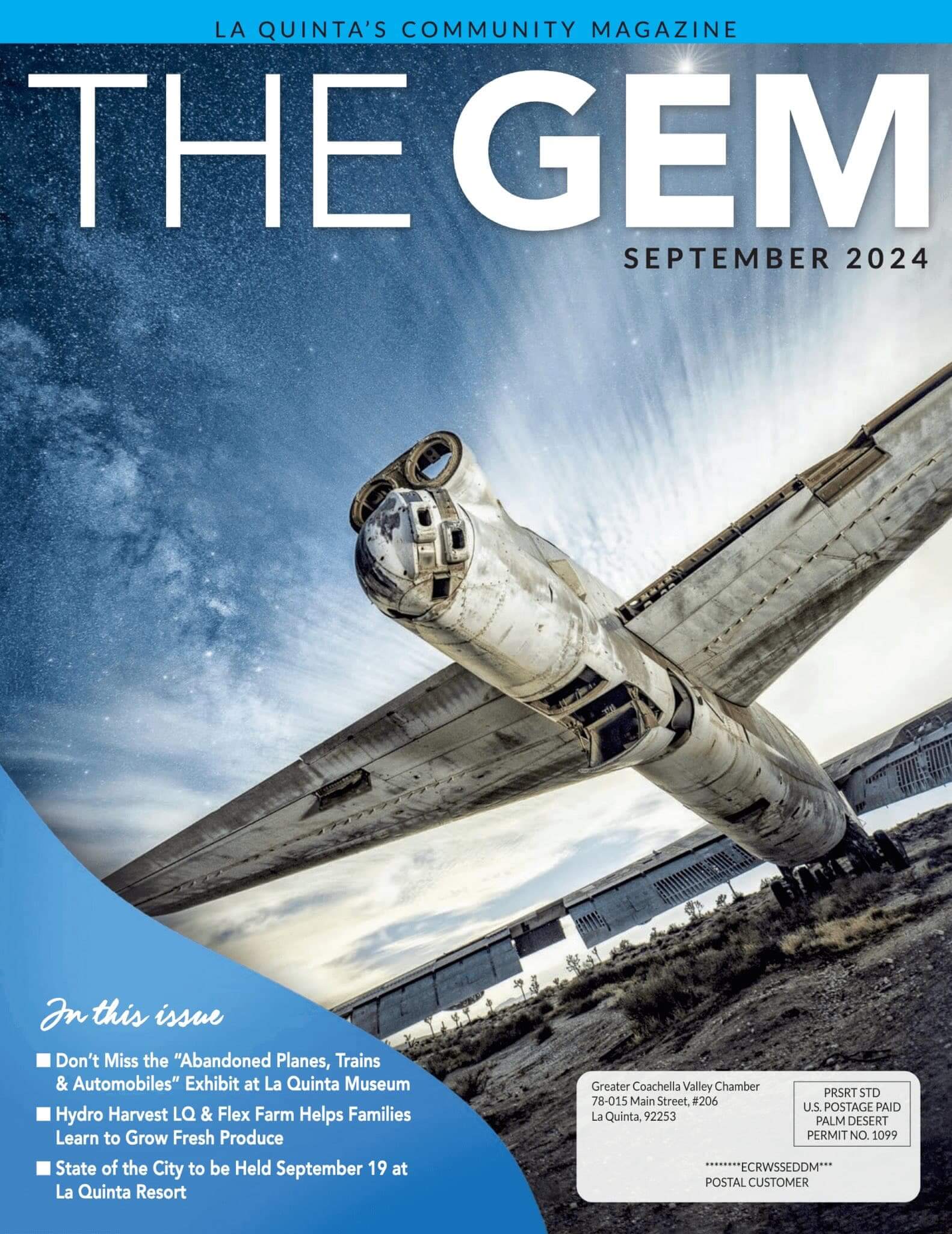 The September issue of The Gem